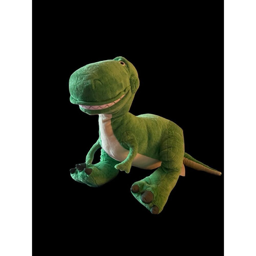 Disney Green So Cute Pixar Rex Toy Story 4 Plush Dinosaur Stuffed Animal 25"
